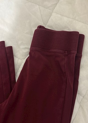 Bordo Kadın ispanyol tayt - Görsel 2