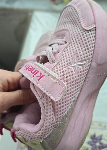 Kinetix Pembe Kız Çocuk Spor Ayakkabı - Görsel 7