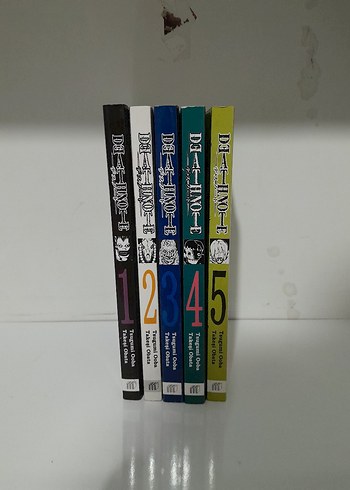 Death Note Manga Serisi 1 2 3 4 5