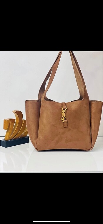 YSL BÜYÜK BOY ÇANTA SÜET