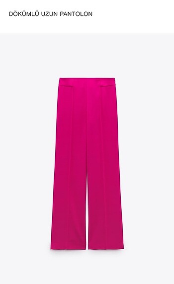 Dökümlü Uzun pantalon