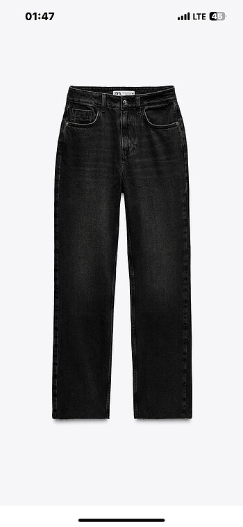 zara siyah jean