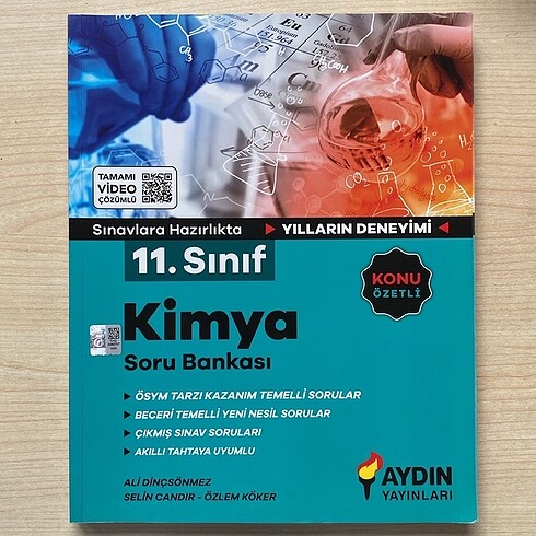 11. Sınıf Aydın Kimya Soru Bankası