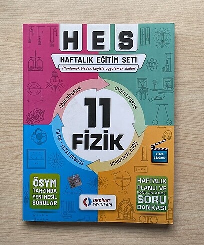 11. Sınıf Fizik Ordinat yayınları