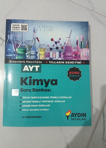 AYT Kimya Soru Bankası - Aydın Yayınları