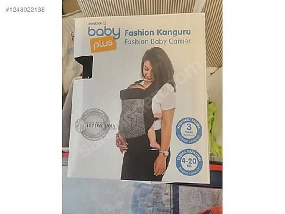 Siyah Desenli Bebek Kanguru - Görsel 3