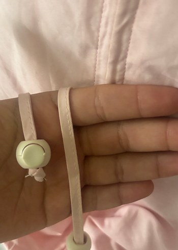 Kızlar için Pembe Fermuarlı Yelek - Görsel 3