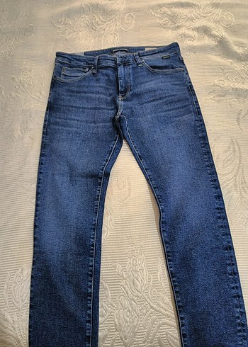 33 Beden mavi Renk erkek Mavi Denim Pantolon