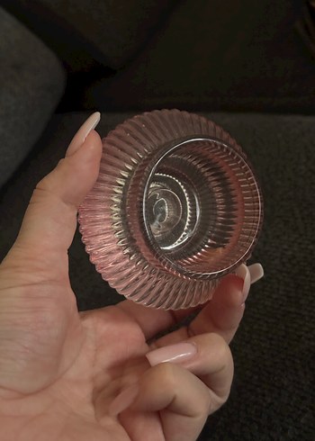 H&M Pembe Cam Mumluk - Görsel 6