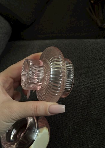 H&M Pembe Cam Mumluk - Görsel 4