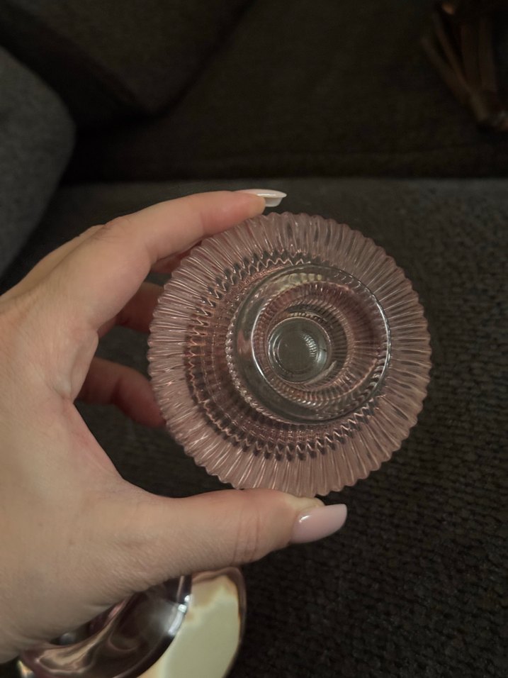 H&M Pembe Cam Mumluk - Görsel 5