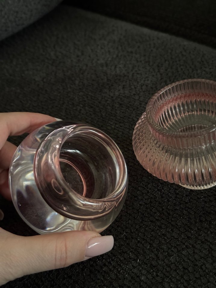 H&M Pembe Cam Mumluk - Görsel 3