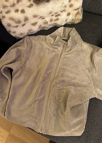 Fermuarlı Kadife Üst - Görsel 2