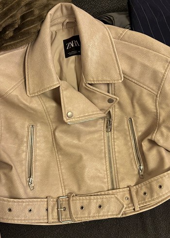 Zara Deri Ceket - Görsel 2