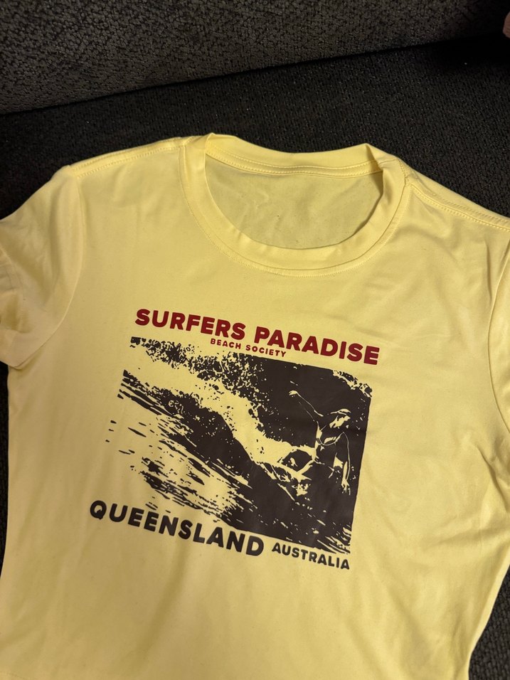 Butter Yellow Baby Tee Top - Görsel 2