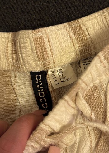 H&M Keten Pantolon - Görsel 5