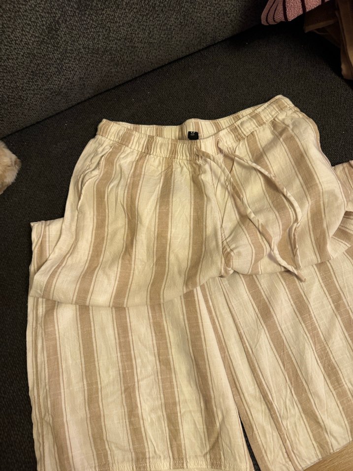 H&M Keten Pantolon - Görsel 4