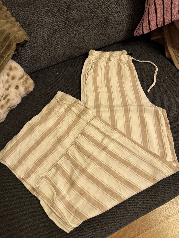 H&M Keten Pantolon - Görsel 3