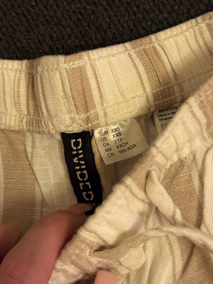 H&M Keten Pantolon - Görsel 5