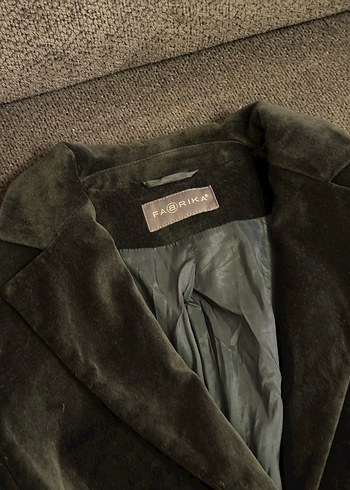 Fabrika Süet Ceket - Görsel 3