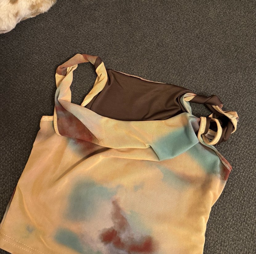 Kadın Çok Renkli Askısız Mini Atlet - Görsel 2