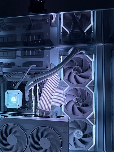  Beden Renk Corsair iCUE H150i Elite Cappellix Sıvı Soğutucu (Beyaz)