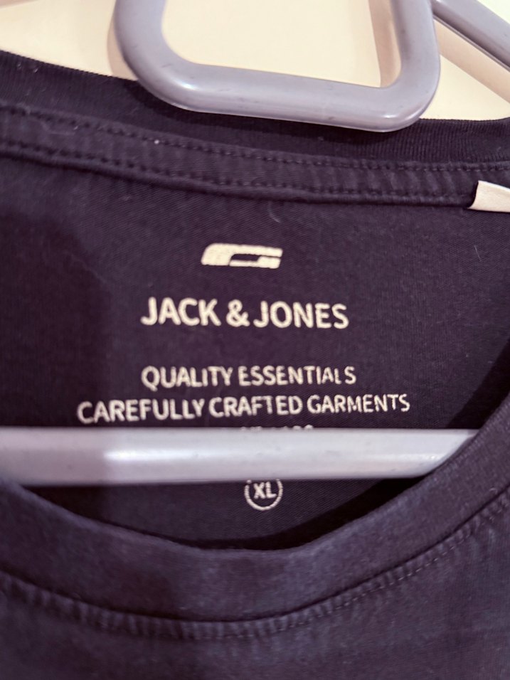 Jack & Jones Siyah Erkek Tişört - Görsel 2