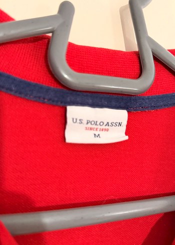 US Polo Kırmızı Polo Yaka Tişört - Görsel 2