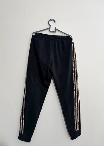 Adidas Kamuflaj Şeritli Siyah Erkek Eşofman Altı - Görsel 2