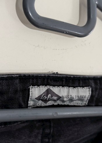 Lee Cooper Siyah Midi Denim Jean - Görsel 2