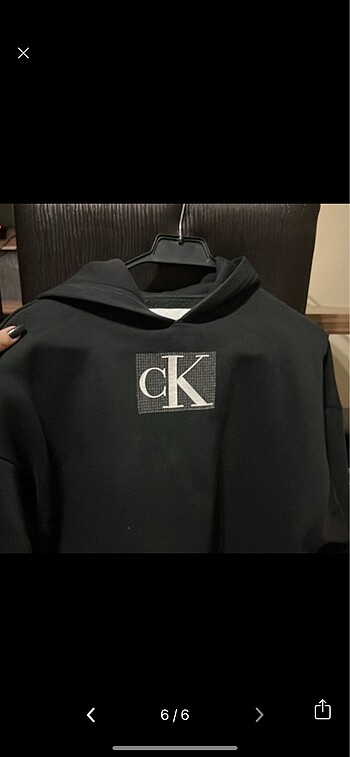 s Beden siyah Renk Calvin Klein Kadın Sweatshirt