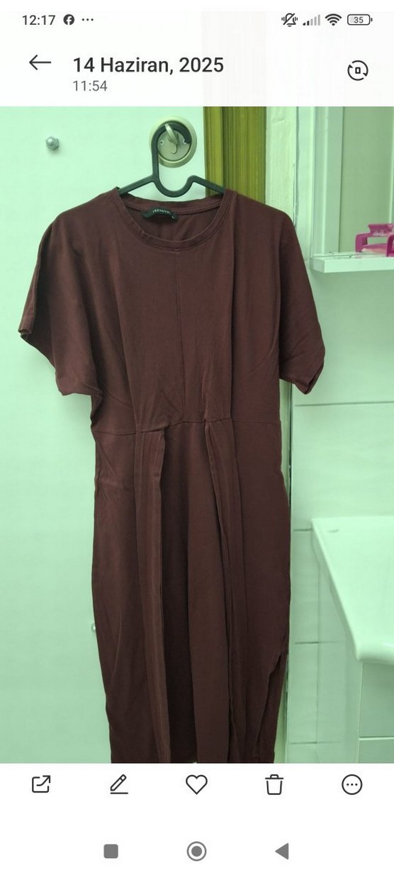 Bordo Elbisesi - Görsel 3
