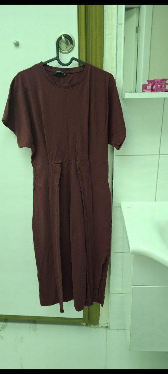 Bordo Elbisesi - Görsel 2