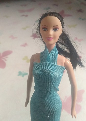 Barbie Turkuaz Uzun Elbiseli Bebek lütfen fiyat sorunuz