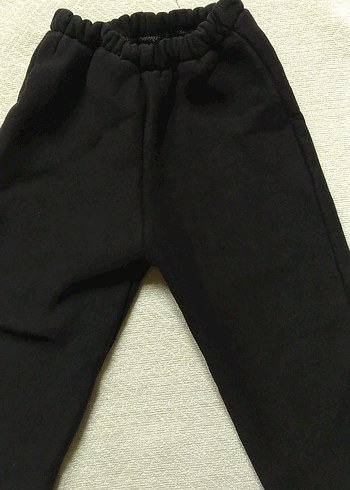 Zara Siyah Erkek Çocuk Normal Kesim Pantolon