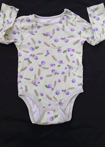 Uzun Kollu Mor Bebek Body - Görsel 2