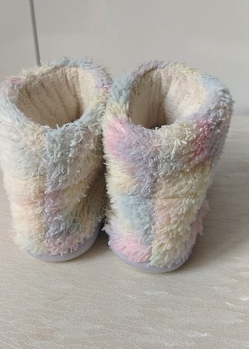 Nakışlı Unicorn Kız Sıcak Terlik - Görsel 3