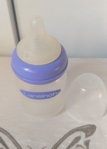 Pastel Mavi Lansinoh Bebek Biberonu - Görsel 2
