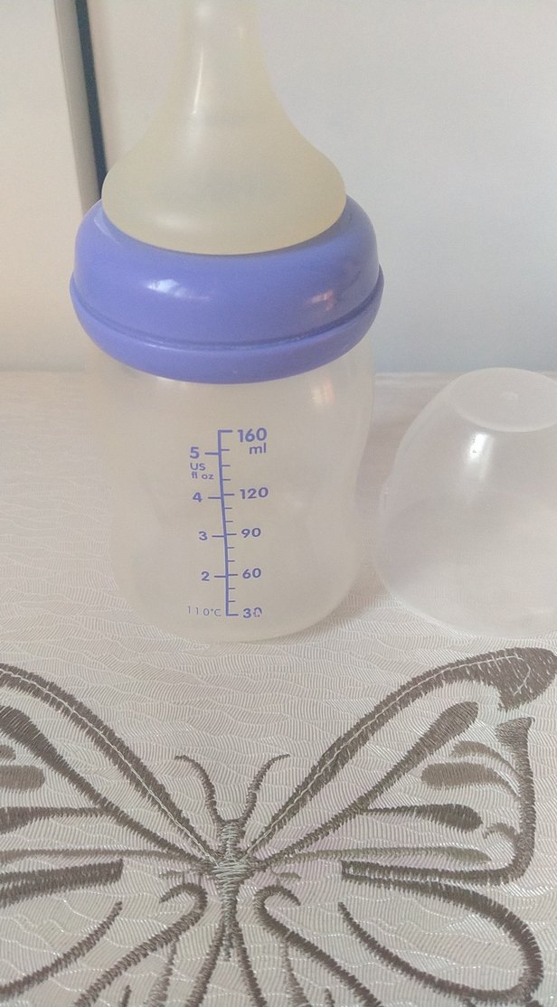 Pastel Mavi Lansinoh Bebek Biberonu - Görsel 3