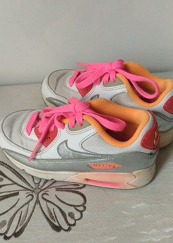 Kız Çocuk Renkli Bağcıklı Spor Ayakkabı - Görsel 2