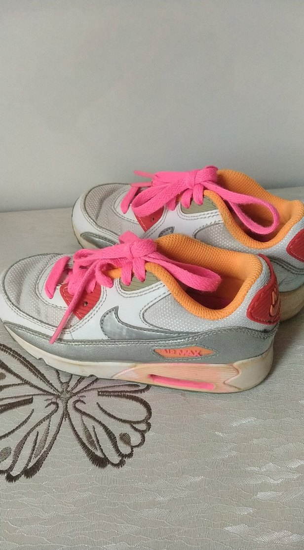 Kız Çocuk Renkli Bağcıklı Spor Ayakkabı - Görsel 2