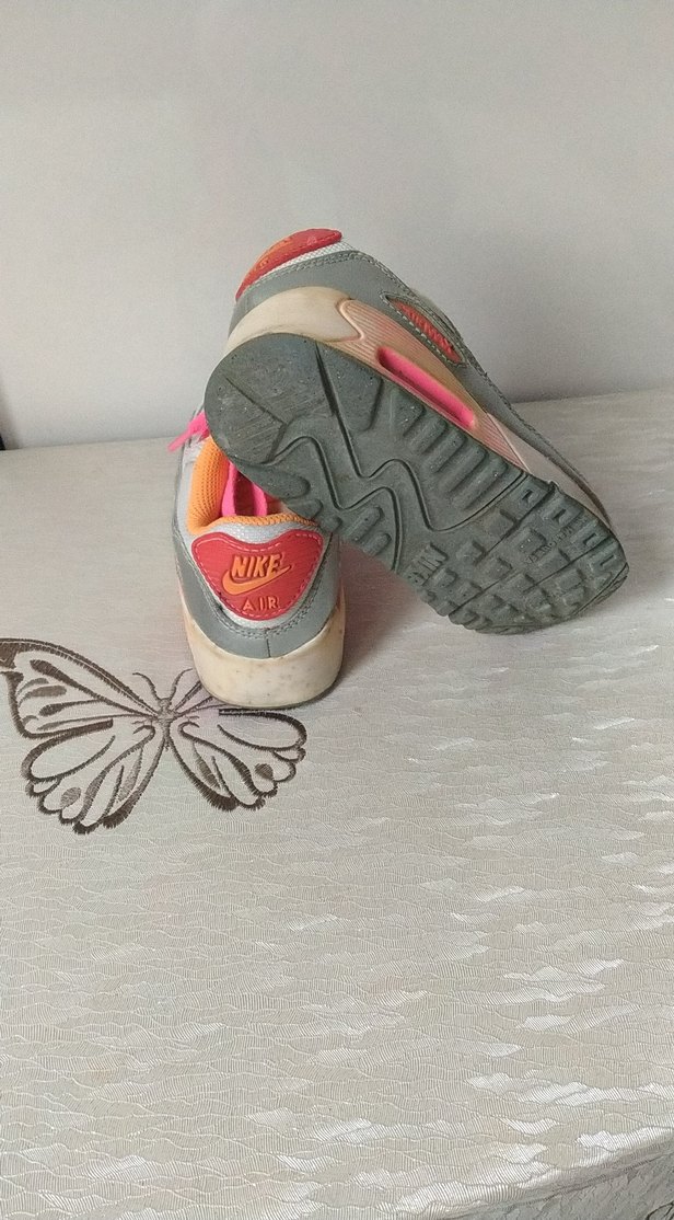 Kız Çocuk Renkli Bağcıklı Spor Ayakkabı - Görsel 4