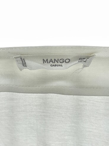 m Beden beyaz Renk Mango Bluz %70 İndirimli.