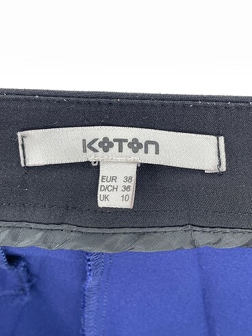 38 Beden çeşitli Renk Koton Kumaş Pantolon %70 İndirimli.