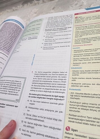  Beden Renk MIRAY YAYINLARI DIN KÜLTÜRÜ TEST KITABI