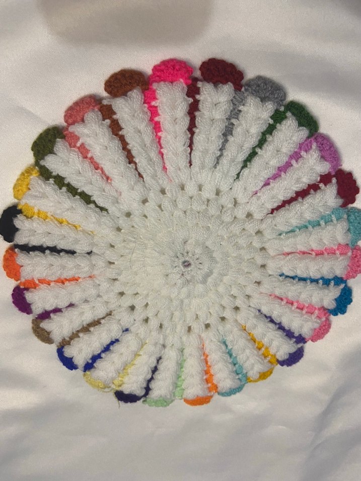 Renkli Örgü El Yapımı lif - Görsel 2