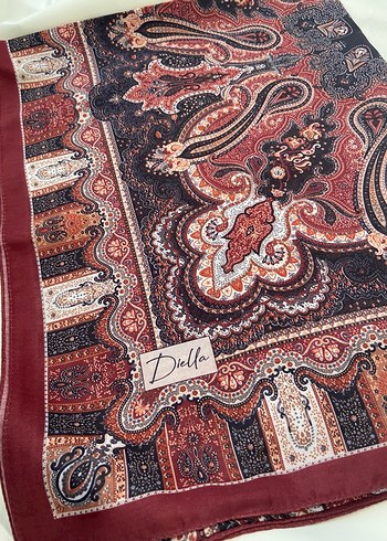 Bordo şal - Görsel 2