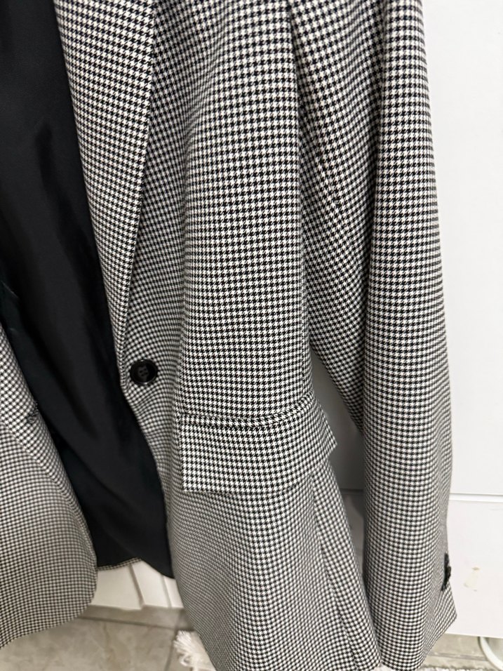 Zata ekose ceket - Görsel 3