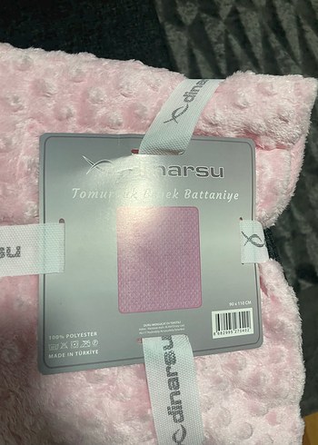 Çocuklar için Pembe Battaniye - Görsel 2