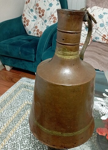 Antika bakır 150 yıllık güğüm